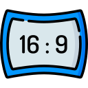 16 9 icon