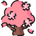 arbol de sakura icon