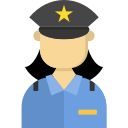 mujer policía icon