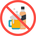 no alcohol