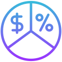 gráfico circular icon