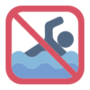 no nadar icon