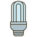 electrónica de lámpara icon