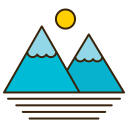 montañas icon