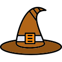 sombrero de bruja icon