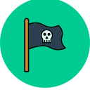 bandera pirata