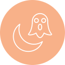 luna de halloween icon