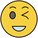 Winking icon