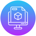 archivo 3d icon