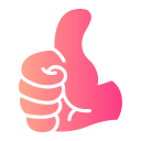 pulgar arriba icon