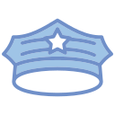 sombrero de policia 