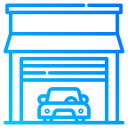 garaje de estacionamiento icon