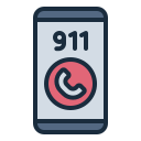 llamada al 911 icon