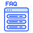 preguntas más frecuentes icon