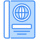 pasaporte internacional icon