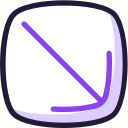 minimizar flecha icon