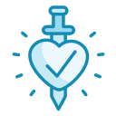 corazón valiente icon