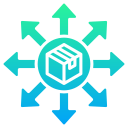 distribución icon