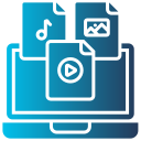 sistema de gestión de contenidos icon