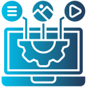 sistema de gestión de contenidos icon