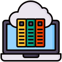 biblioteca en la nube icon