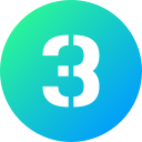 numero 3 icon