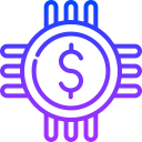 dinero digital icon