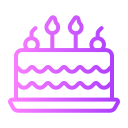 pastel de cumpleaños icon