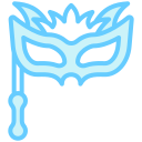 máscara de mascarada icon