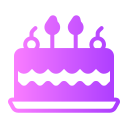 pastel de cumpleaños icon