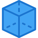 cubo 3d icon