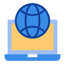 dirección web icon