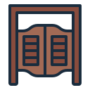 puertas de salón icon