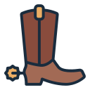 bota de vaquero icon