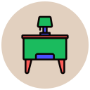 lámpara de mesa icon