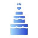 pastel de boda icon