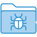 carpeta infectada icon