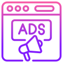 publicidad en línea icon