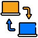 transferencia de datos icon