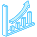 gráfico de linea icon