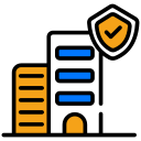 Building insurance icon