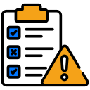 Risk evaluation icon