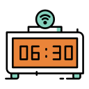 reloj digital icon