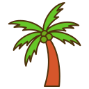 Árbol de coco icon