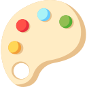 paleta de colores icon