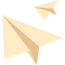 avión de papel icon