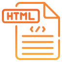 codificación html icon