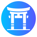 puerta torii icon