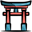 puerta torii icon