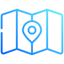 mapa de viaje icon